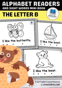 Alphabet Readers Letter B – English Created Resources