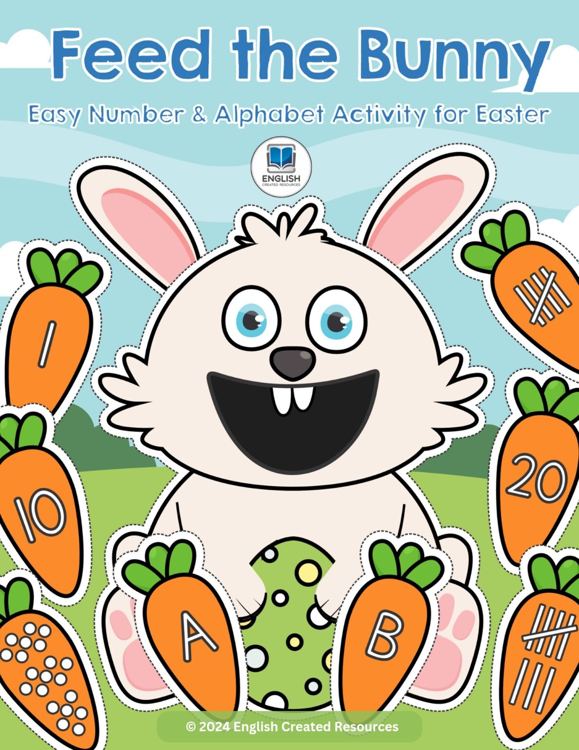 Feed The Bunny Easter Activity – English Created Resources